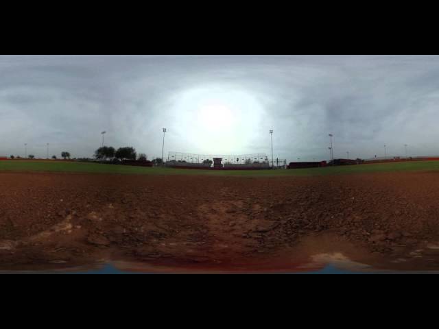 Sharyland H.S. Baseball Field Ground View in 360 VR