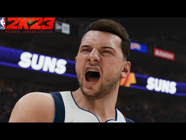 NBA 2K23 - (Luka Dončić Gameplay) vs. Phoenix Suns - The Modern Era (PS5)