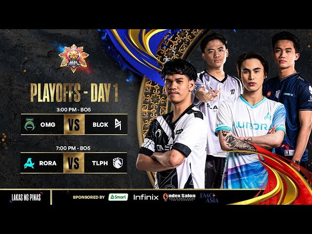 🔴 LIVE | MPL PH S14 | FILIPINO - Playoffs Day 1