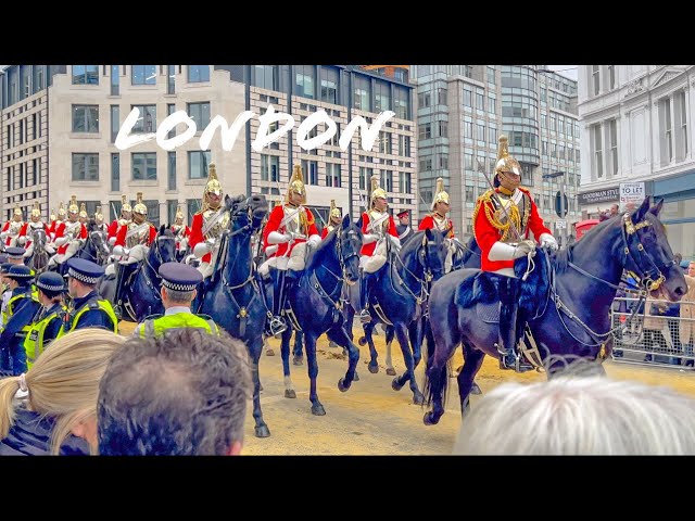 🇬🇧 London walk - Lord Mayor's Show to returns to London streets after lockdown / Part 1