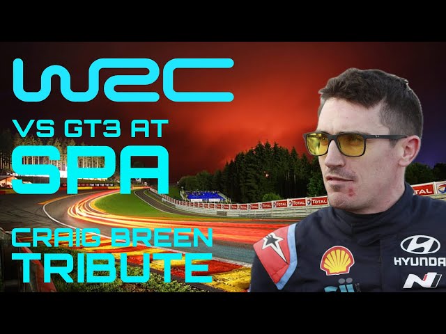 WRC VS GT3 at SPA (Craig Breen tribute)