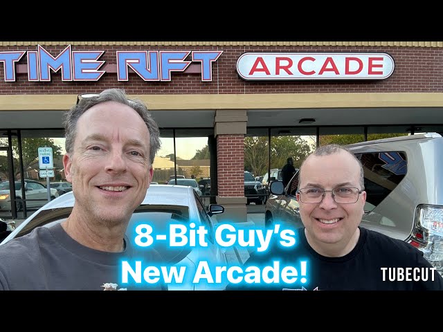 The 8-Bit Guy Opens New Arcade! - Time Rift Walkthrough Tour