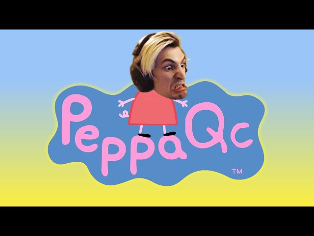 xQc in Peppa Pig