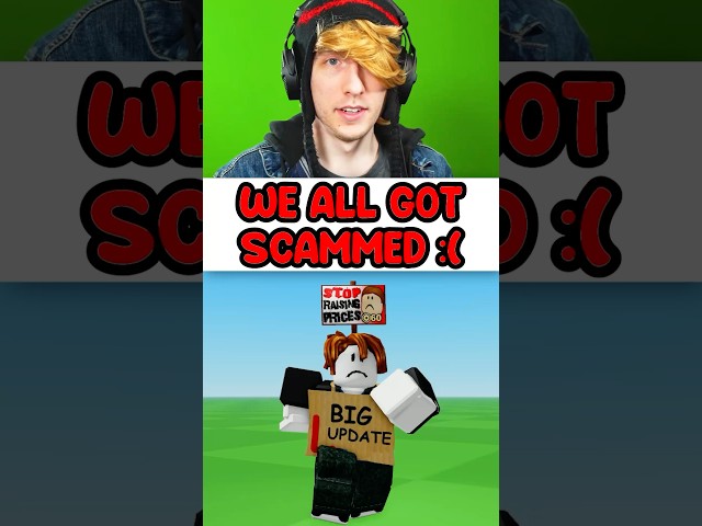 Roblox Players Got Scammed...