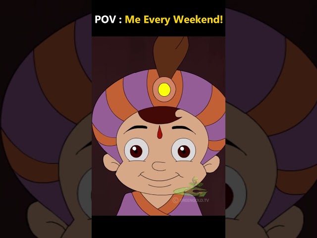 Weekend Vibes #chhotabheem #chutki