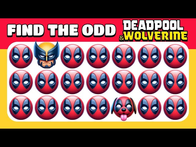 Find the ODD One Out - Deadpool and Wolverine Movie Edition - 30 Superhero Levels Quiz 🦸