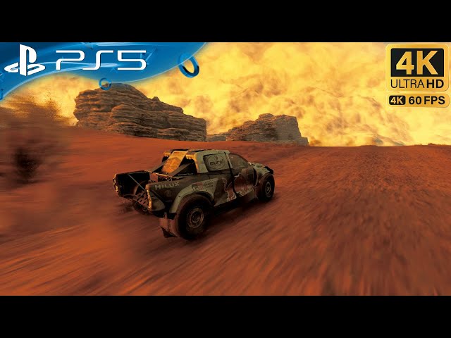 (PS5) The Ultimate Desert Race! Dakar Rally’s Sandstorm Scene Will Blow You Away [4K PS5 Graphics]