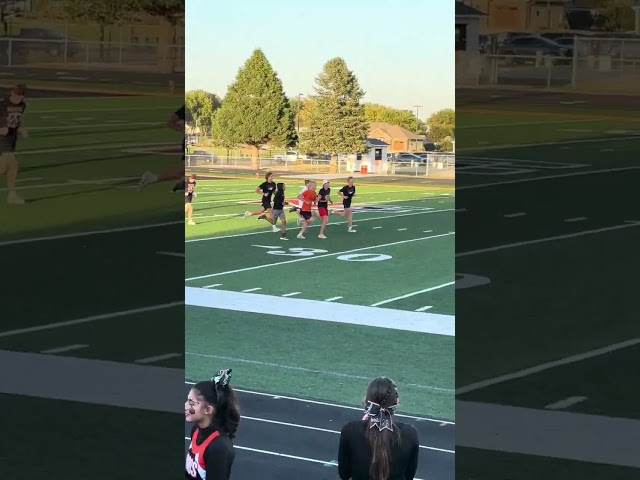 Orabs XC Runs the Homecoming Game Ball From Orange City