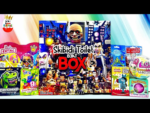 SURPRISE MIX! Skibidi Toilet Blind Box, LOL Surprise Sunshine Makeover, Barbie Extra, unboxing