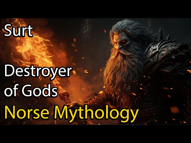 Surt (Surtr) The Giant that destroyed that Gods | Norse Mythology Explained | ASMR Sleep Stories