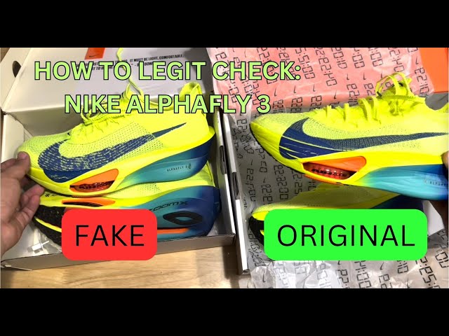 How to Legit Check Nike Alphafly V3