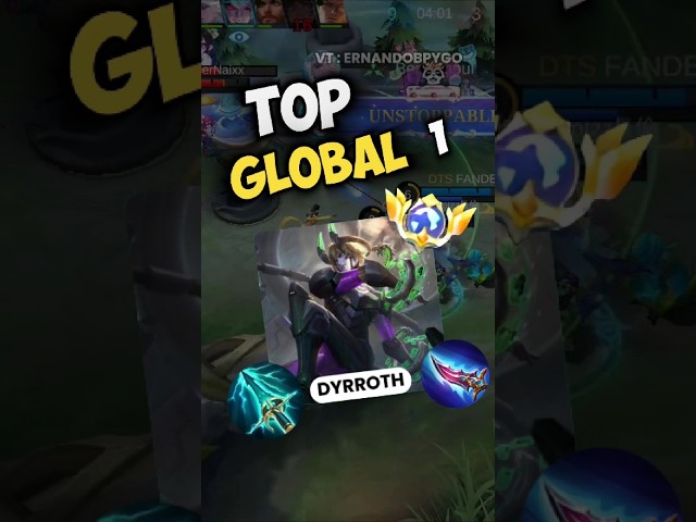 Top Global Dyrroth season 34 #ernandobpygo