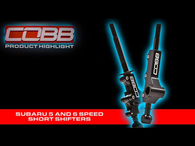 COBB Tuning - Product Highlight - Subaru 5 and 6 Speed Short Shifters