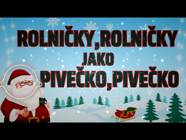 🍺Pivečko vánoční song🍺 Parodie na Rolničky, rolničky🔔🎄