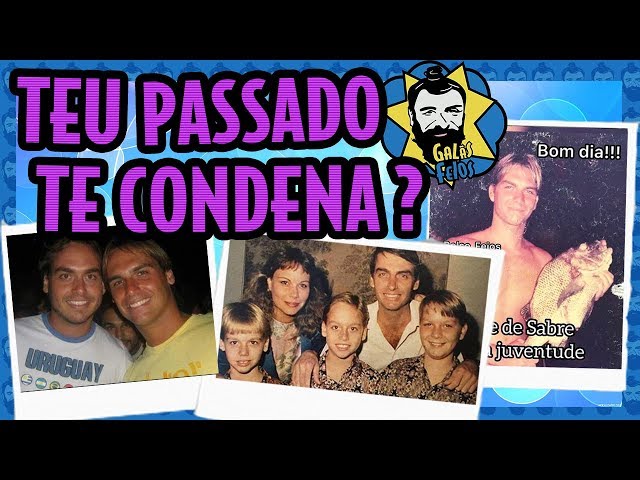 O PASSADO SECRETO DOS FILHOS DO BOLSONARO | Galãs Feios