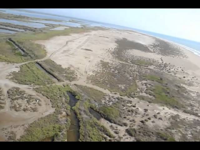 Paramotor al Delta del Ebre