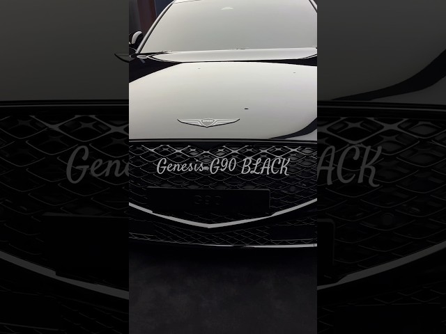 The Genesis G90 'Black' | 'Special Edition Unveiled' | Part 5 #genesisg90black