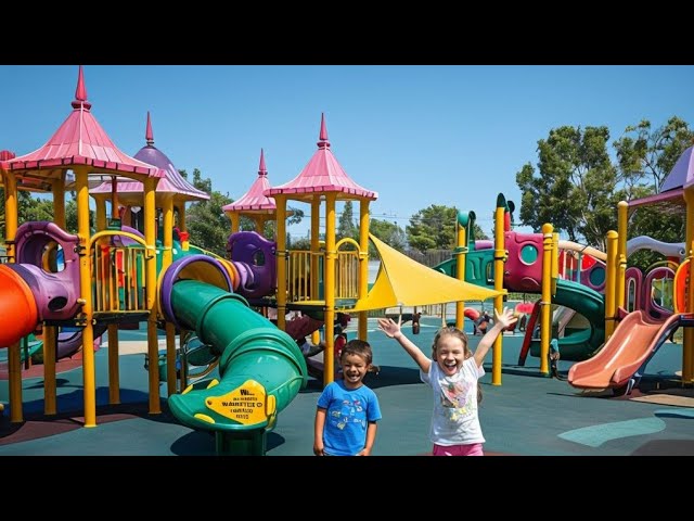 Bella Ciao Playground Parkour Sliding Running Climbing Pov