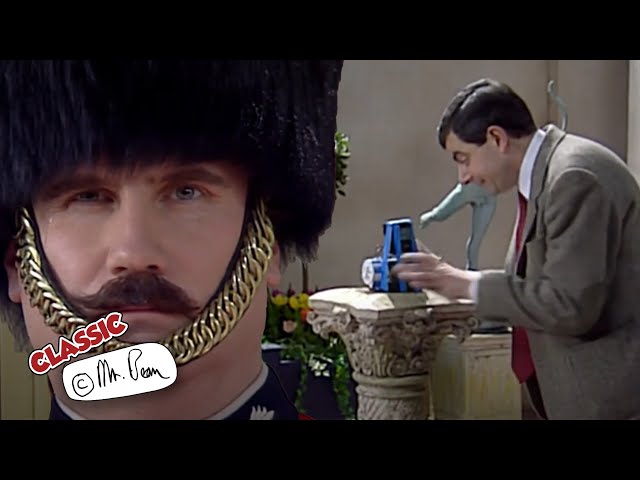 Mr Bean VS The Beefeater | Mr Bean Funny Clips | Classic Mr Bean