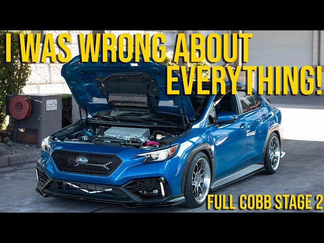 2023 Subaru WRX Goes Full Cobb! Completely Changed my opinion on the New WRX.