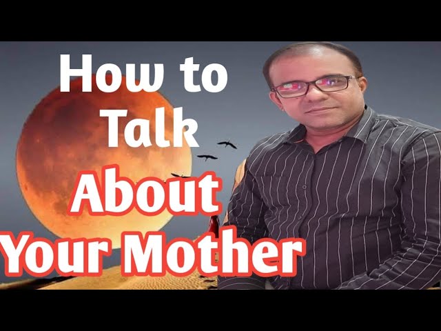 How to talk about your Mother in English | General Conversational Questions on My Mother | #english