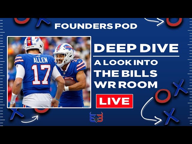 Deep Dive Into the Bills Receiving Room - Founders Pod Live - Built in Buffalo