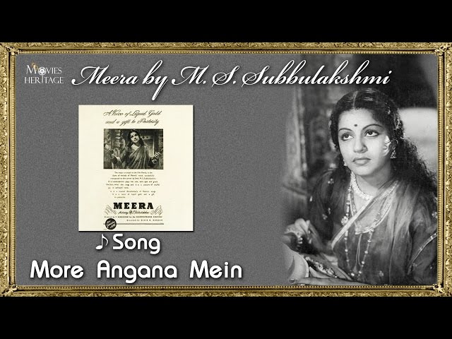 More Angana Mein | M. S. Subbulakshmi Hits | Meera | Evergreen Melodies