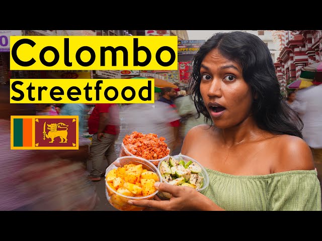 Top 15 MUST TRY street food in Colombo Sri Lanka (4K)