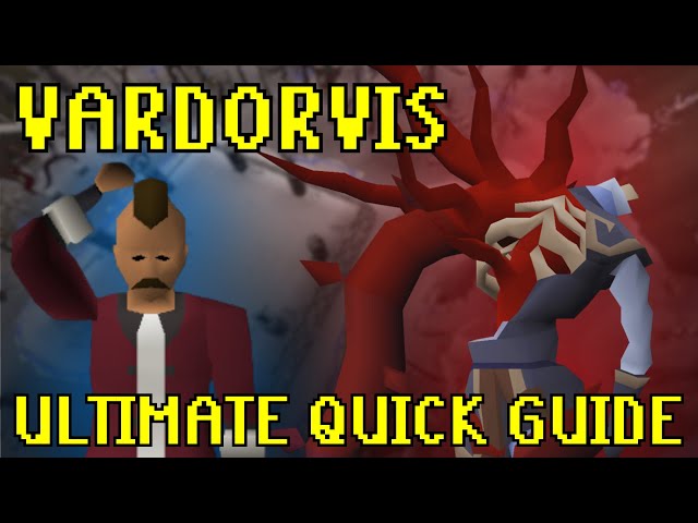 OSRS Vardorvis, the toughest mid-game boss? NOOB FRIENDLY GUIDE