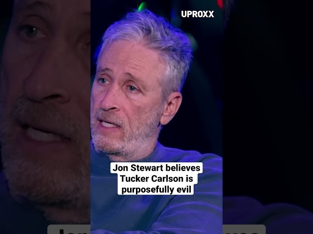 #JonStewart thinks #TuckerCarlson is very aware of how evil & manipulative his messaging is #FoxNews