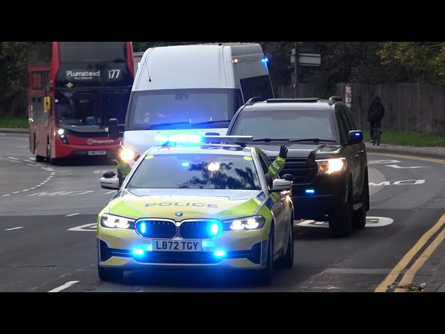 **HIGH-RISK** Thomas Kavanagh & Liam Byrne escorted in CATEGORY-A prison convoy back to HMP Belmarsh