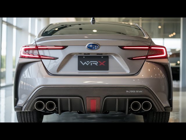 2025 Subaru WRX – Power, Style, and Tech Packed In!