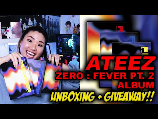 [UNBOXING WITH JAS] ATEEZ ZERO : FEVER PT. 2 ALBUM (A, Z, & DIARY VER.) UNBOXING + GIVEAWAY!!!