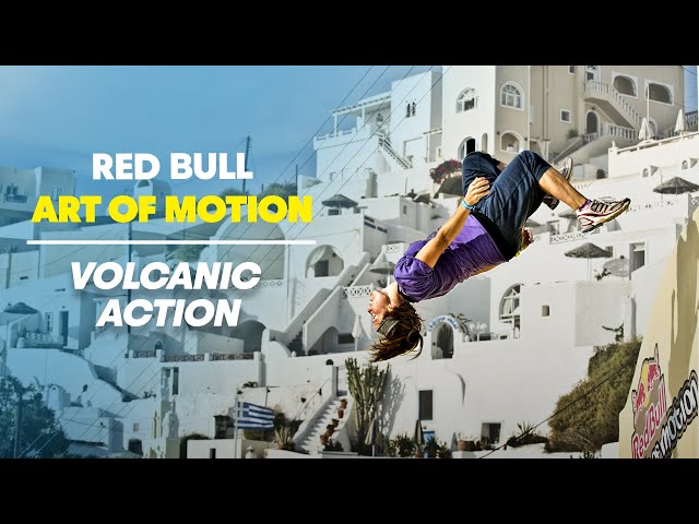 Freerun The Volcanic Santorini w/ World's 21 Top Freerunners | Red Bull Art of Motion