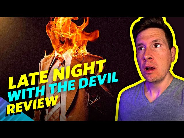 Late Night With The Devil Movie Review - A Great Halloween Treat!