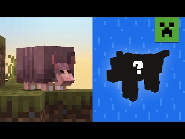 REVEALING THE ARMADILLO & WOLF ARMOR IN-GAME | MINECRAFT MONTHLY