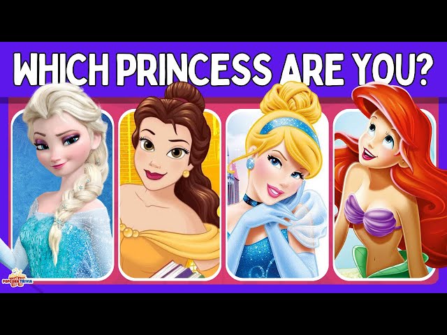 WHICH DISNEY PRINCESS ARE YOU? 🏰👸👑 | Disney Princess Personality Test | Disney Quiz