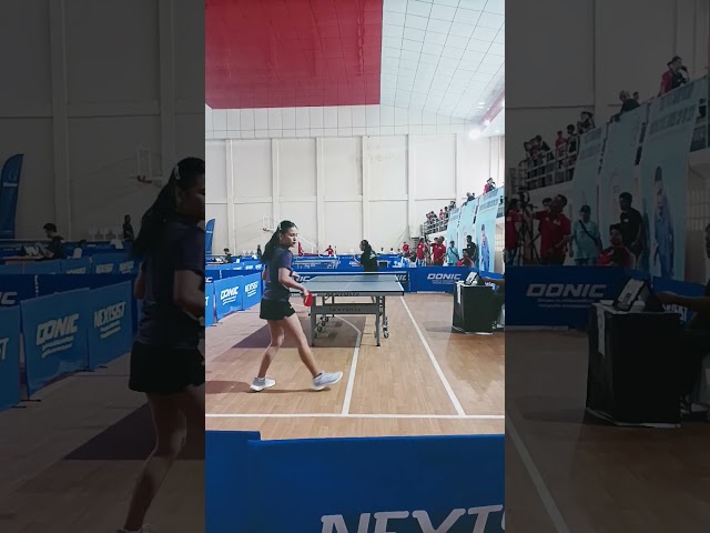 8 besar Tunggal Junior Putri Memey vs Chelsea Table Tenis championship PRG cup VIII 2024