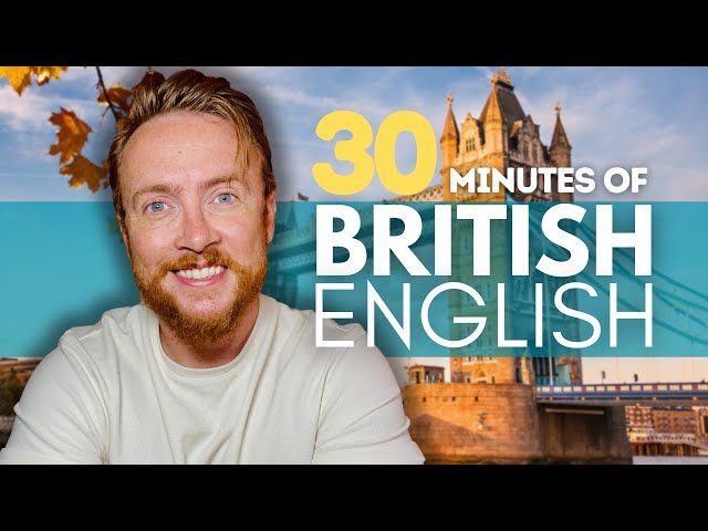 Native British English | 30 Minutes of Real English Listening Practice (podcast) | People Watching