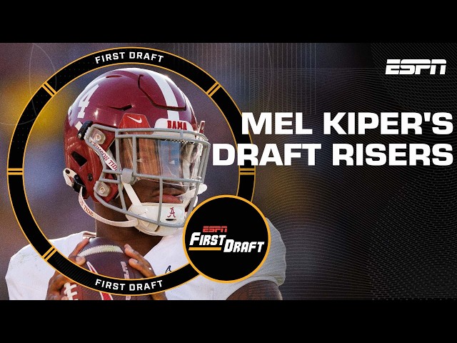 Mel Kiper's top RISERS on his NFL Mock Draft Big Board | First Draft 🏈