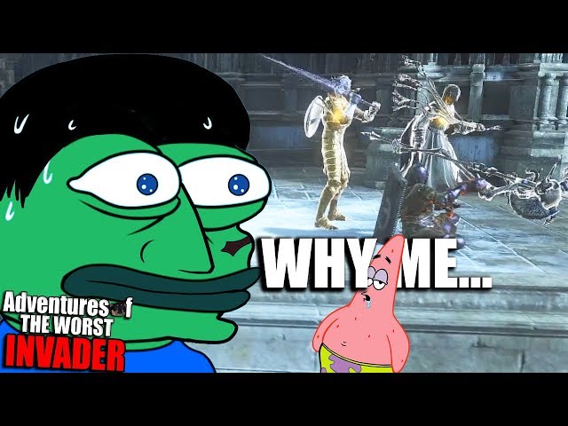 Dark Souls 3 PvP - Adventures Of The Worst Invader - Idiot Teammates Day