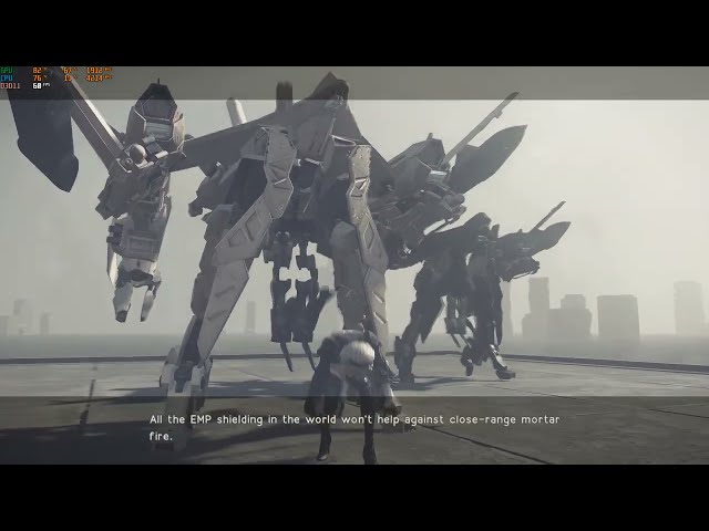 NieR Automata: Encounter with Goliath Flyer