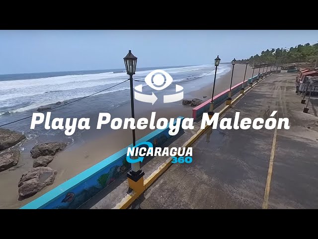 Walking Playa Poneloya Malecón León Nicaragua 🇳🇮