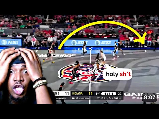 Reacting To Caitlin Clark Long Passes.. but they get increasingly SPECTACULAR