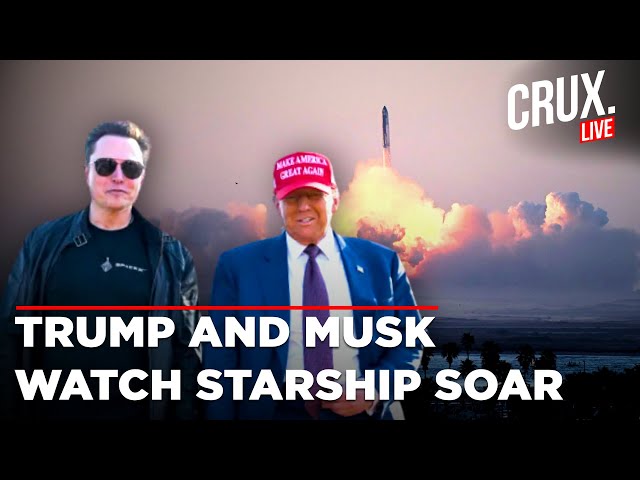 Trump Live | SpaceX Live | Trump Joins Musk For SpaceX Starship Rocket Launch | Trump Latest News