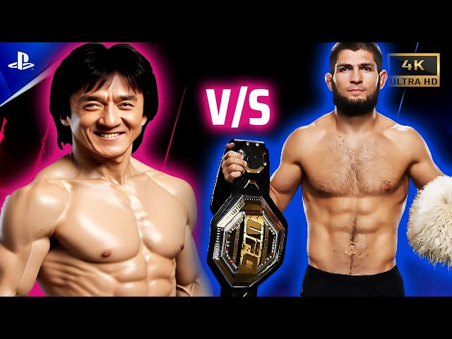 Khabib Nurmagomedov Takes On Jackie Chan In EPIC UFC 5 Battle