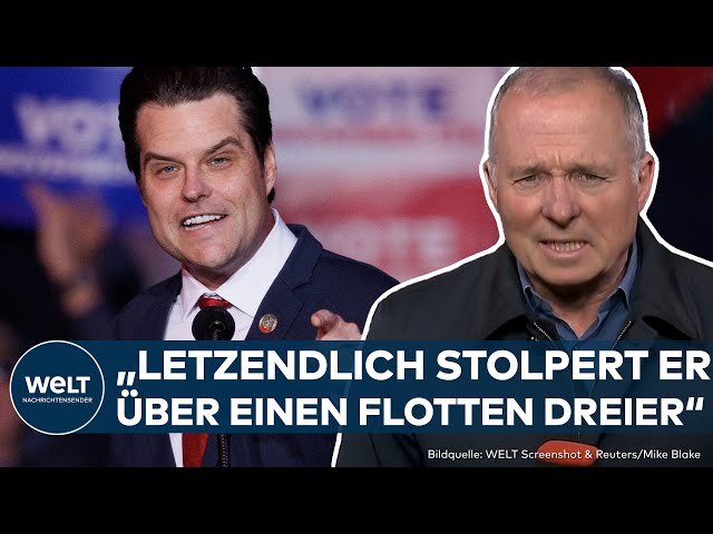 USA: Krachende Niederlage für Trump! Matt Gaetz verzichtet auf Posten als Justizminister!