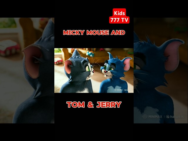 Mickey Mouse and tom & Jerry cartoon 🎉🐭 #shorts #shortvideos #shortfeed  #tranding #viral #kids777tv