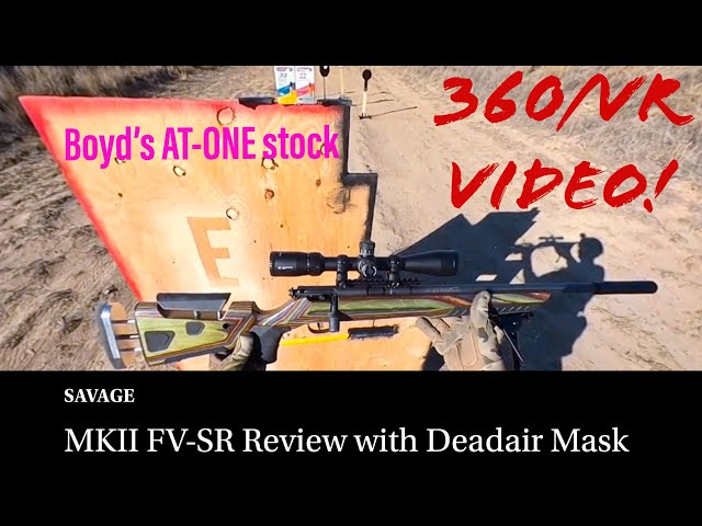 REVIEW: Boyds At-One stock with Savage MKII FV-SR Suppressed