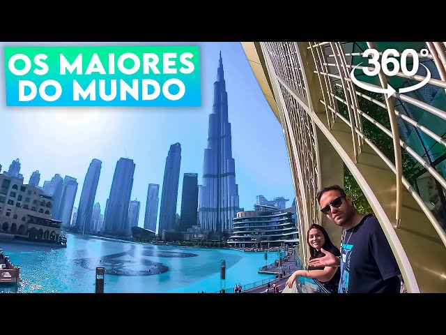 DUBAI MALL E BURJ KHALIFA: OS MAIORES DO MUNDO EM REALIDADE VIRTUAL